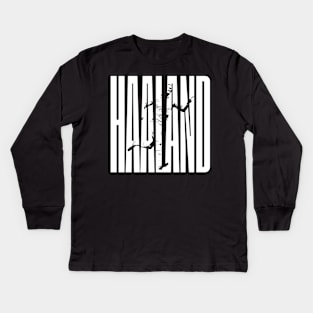 Haaland Kids Long Sleeve T-Shirt